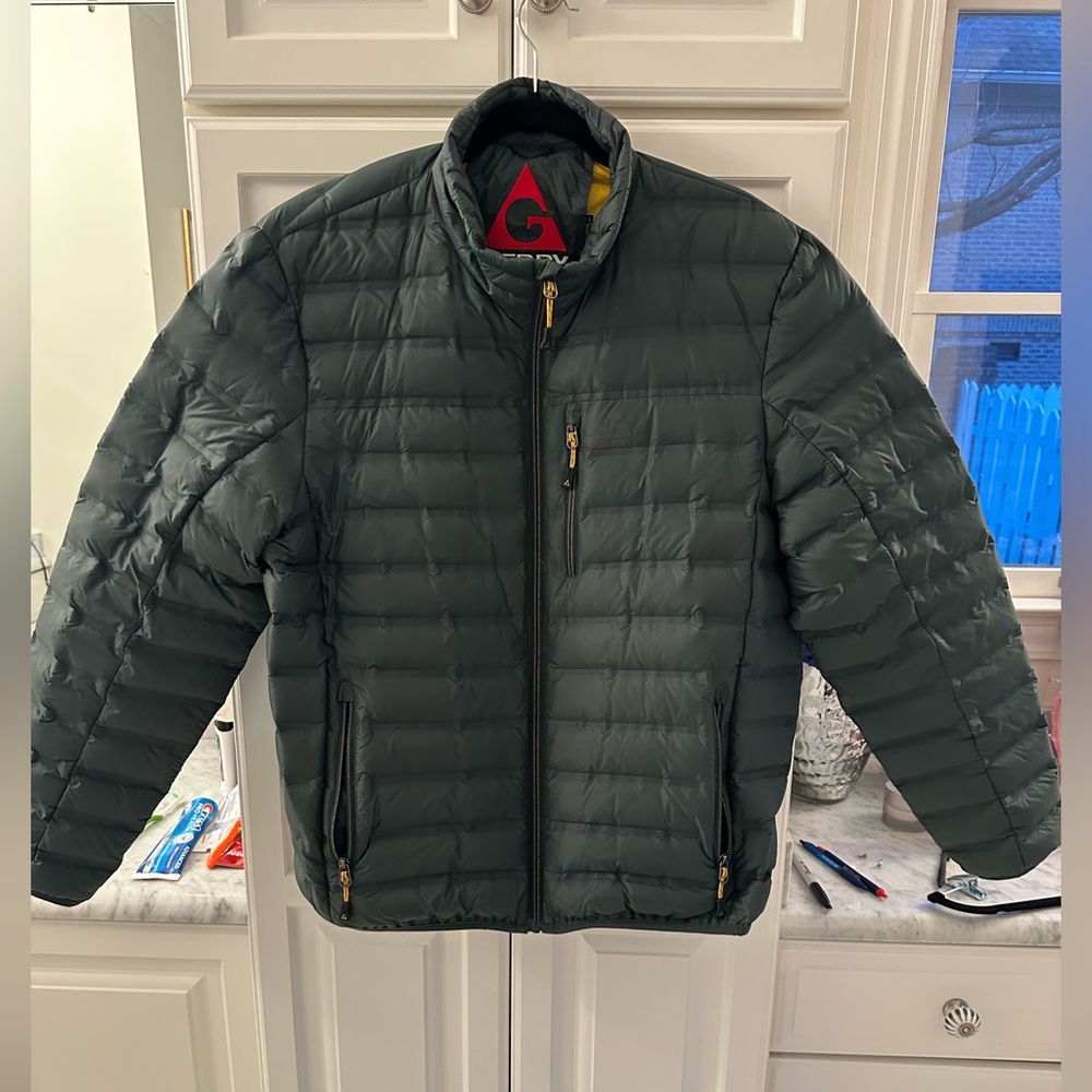 Gerry Dark Green Puffer Jacket - LG